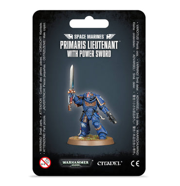 Warhammer 40K: Space Marines - Primaris Lieutenant with Power Sword (ONLINE ORDER ONLY)