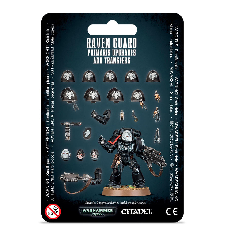 Warhammer 40K: Raven Guard - Primaris Upgrades and Transfers (ONLINE ORDER ONLY)