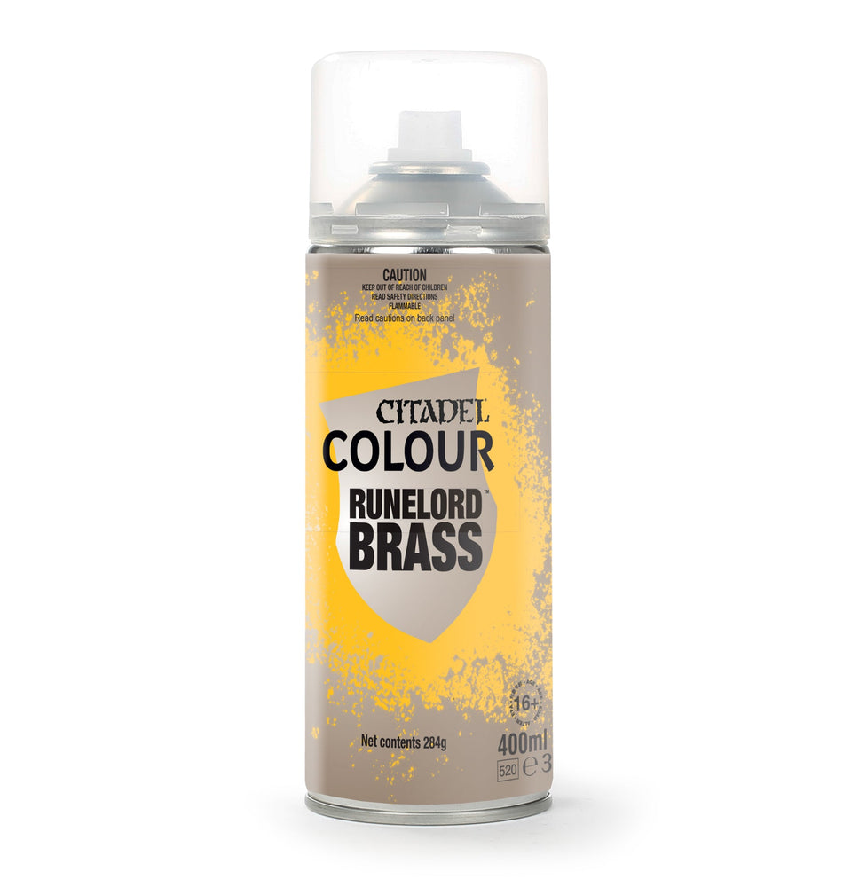 Citadel Color: Spray - Runelord Brass Spray (ONLINE ORDER ONLY)