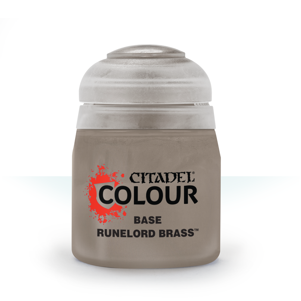 Citadel Color: Base - Runelord Brass (ONLINE ORDER ONLY)