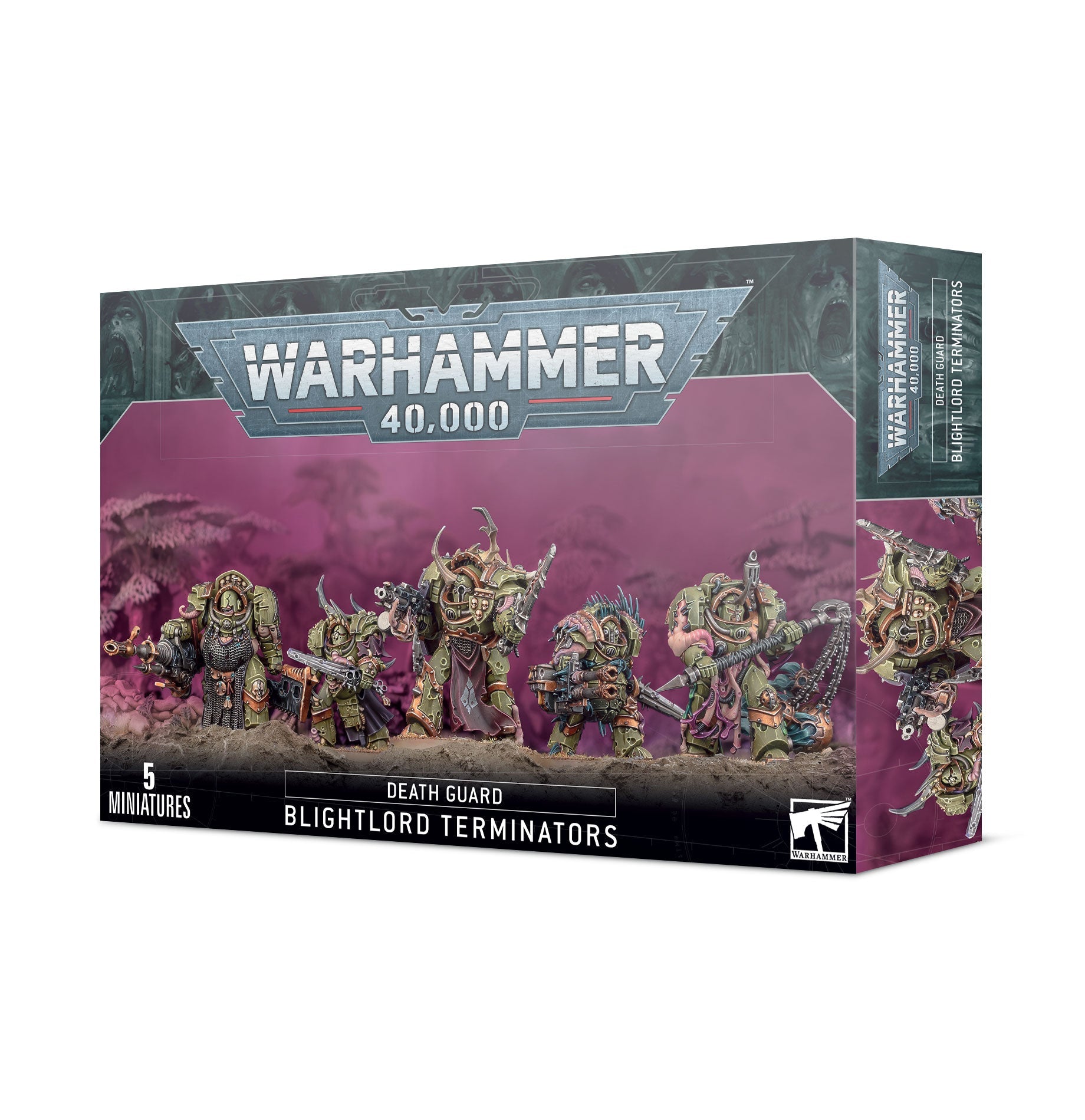 Warhammer 40K: Death Guard - Blightlord Terminators (ONLINE ORDER ONLY)