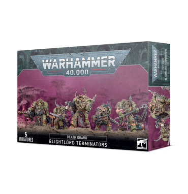 Warhammer 40K: Death Guard - Blightlord Terminators (ONLINE ORDER ONLY)