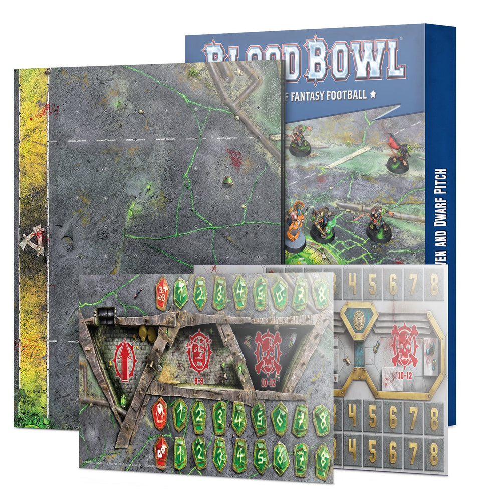 Blood Bowl: Skaven and Dwarf Pitch (ONLINE ORDER ONLY)