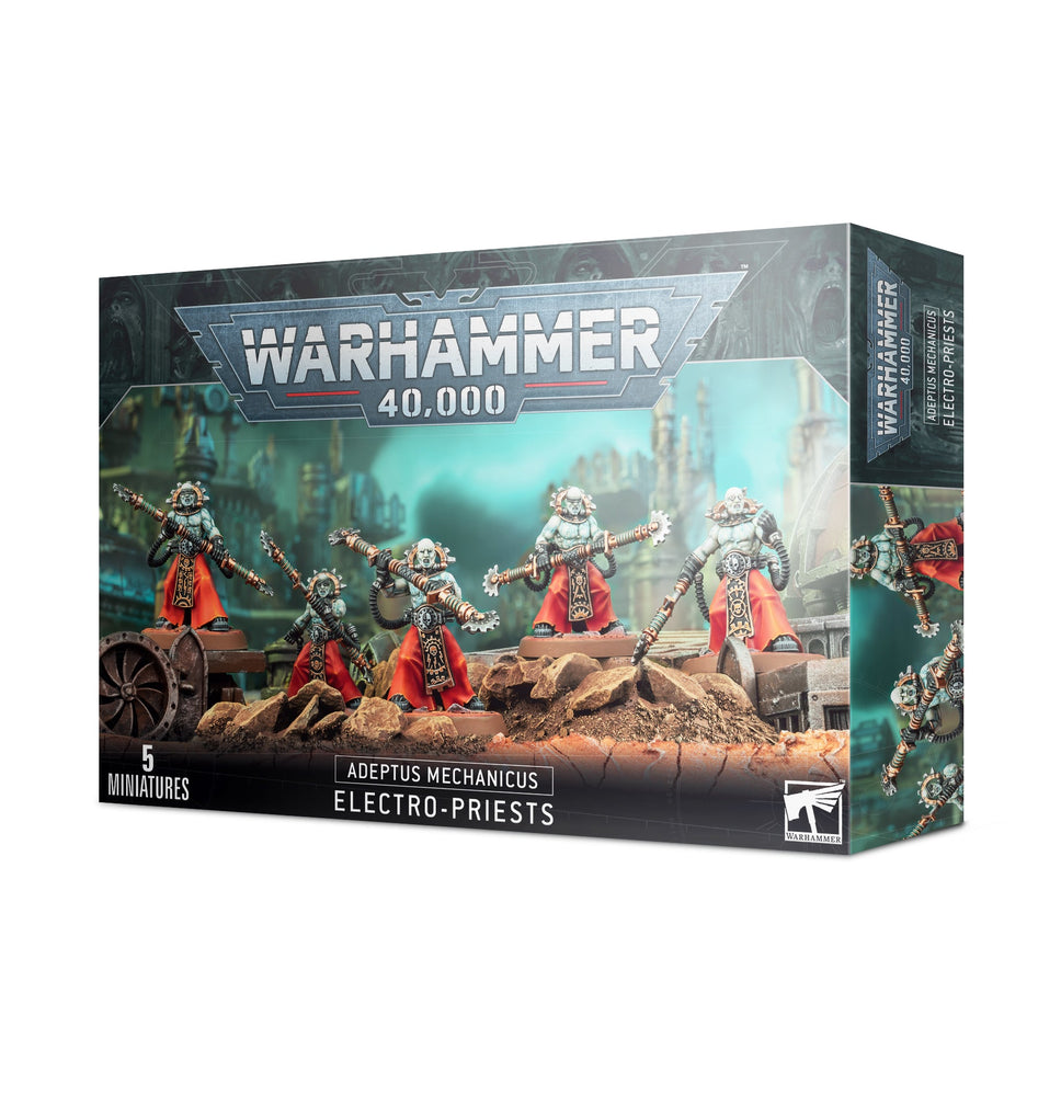 Warhammer 40K: Adeptus Mechanicus - Electro-Priests (ONLINE ORDER ONLY)