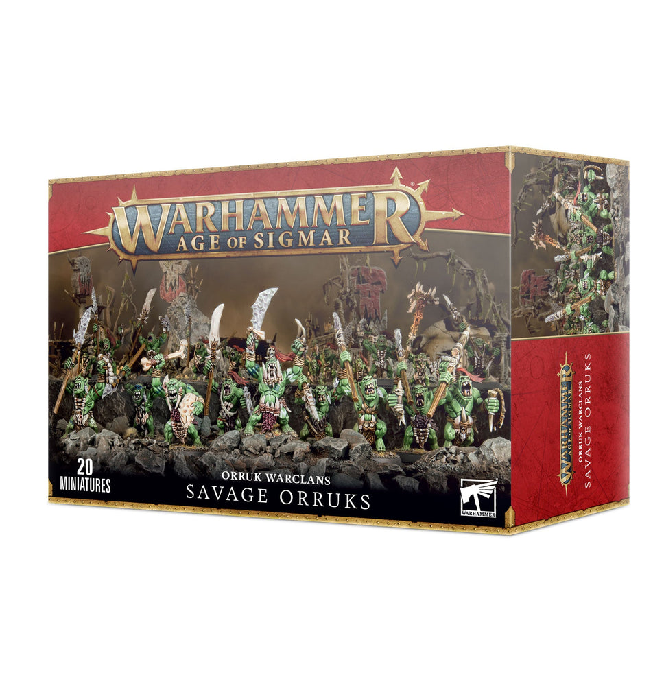 Warhammer: Orruk Warclans - Savage Orruks/Arrowboys/Morboys (ONLINE ORDER ONLY)