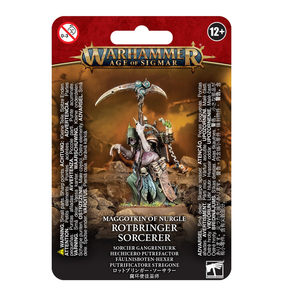 Warhammer: Maggotkin of Nurgle - Rotbringer Sorcerer (ONLINE ORDER ONLY)