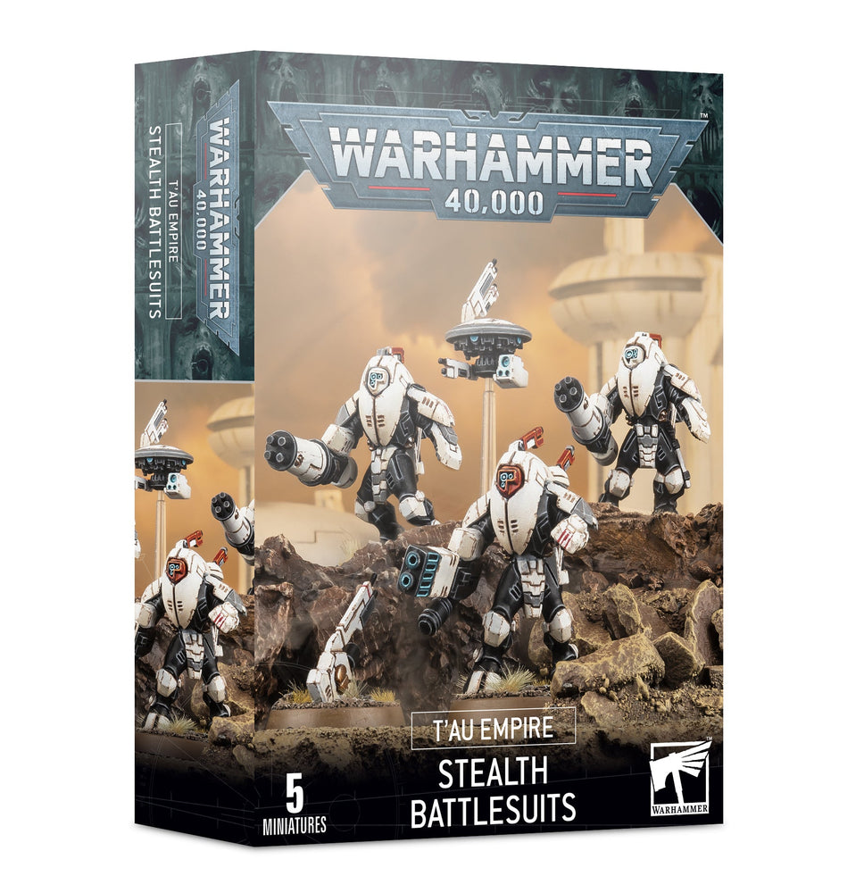 Warhammer 40K: T'au Empire - XV25 Stealth Battlesuits (ONLINE ORDER ONLY)