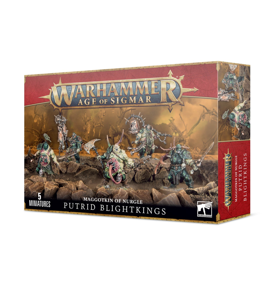 Warhammer: Maggotkin of Nurgle - Putrid Blightkings (ONLINE ORDER ONLY)