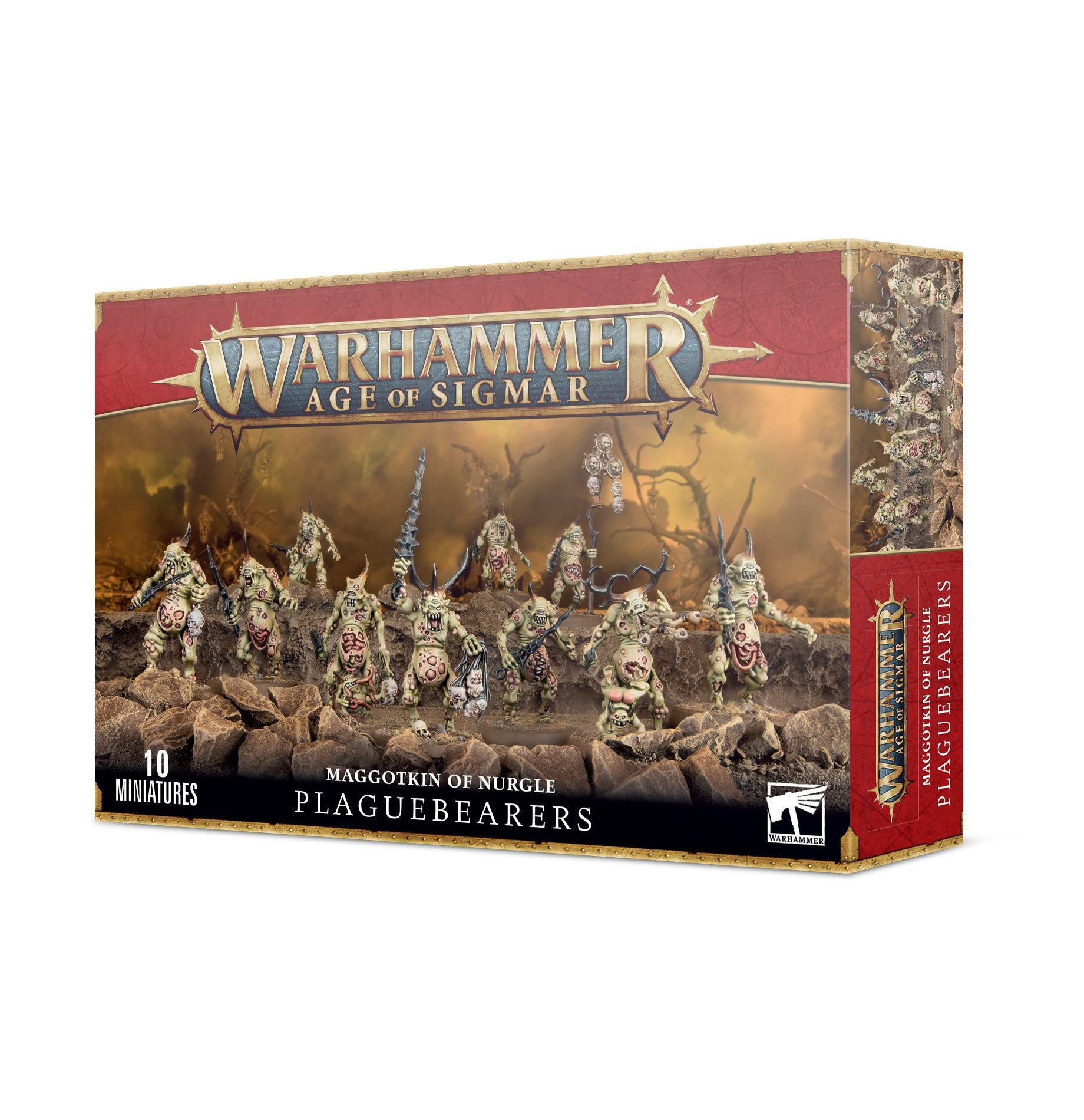 Warhammer 40K: Chaos Daemons Nurgle - Plaguebearers (ONLINE ORDER ONLY)