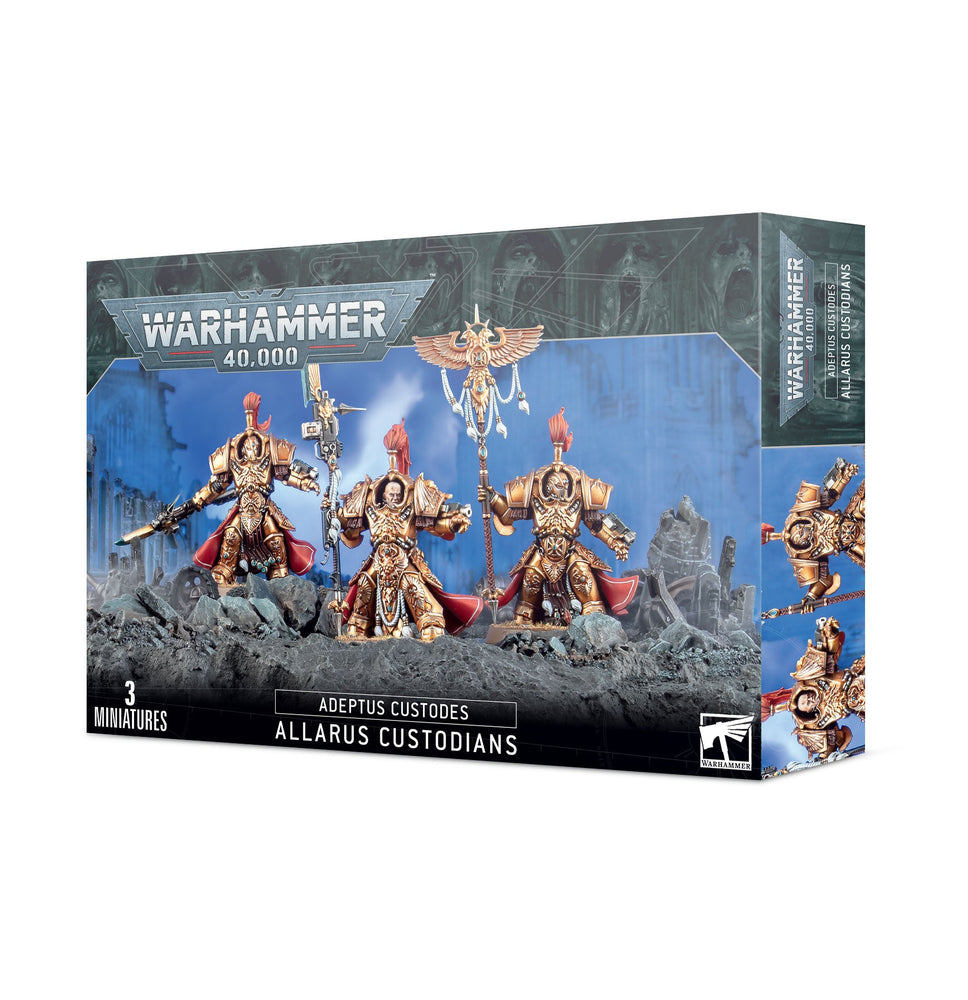 Warhammer 40K: Adeptus Custodes - Allarus Custodians (ONLINE ORDER ONLY)