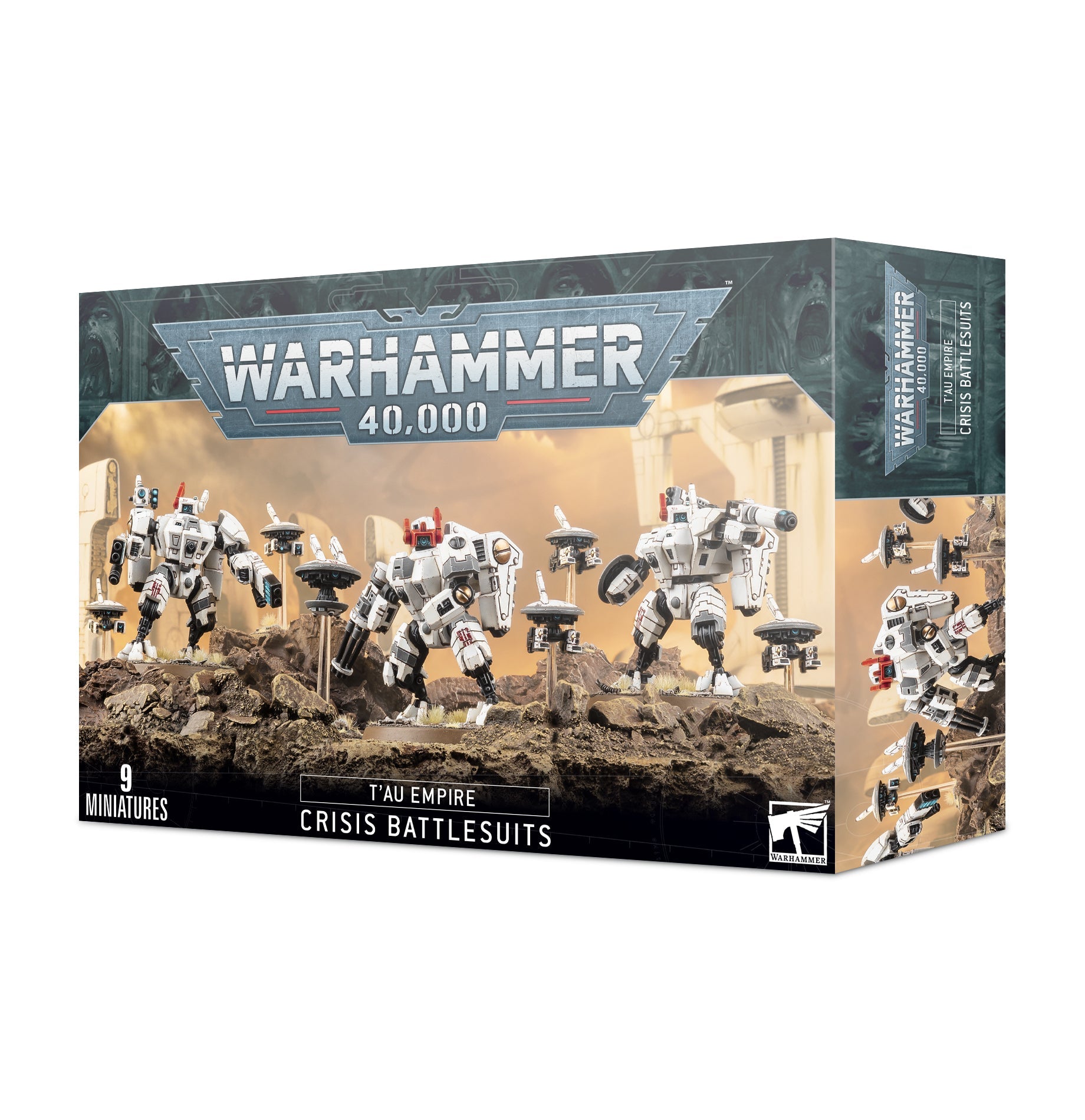 Warhammer 40K: T'au Empire - XV8 Crisis Battlesuit Team (ONLINE ORDER ONLY)