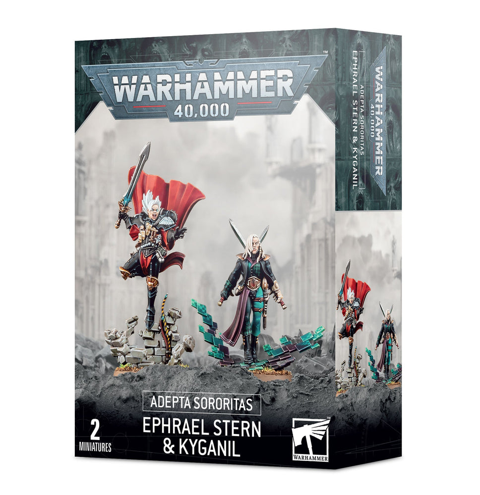 Warhammer 40K: Adepta Sororitas - Daemonifuge – Ephrael Stern & Kyganil (ONLINE ORDER ONLY)