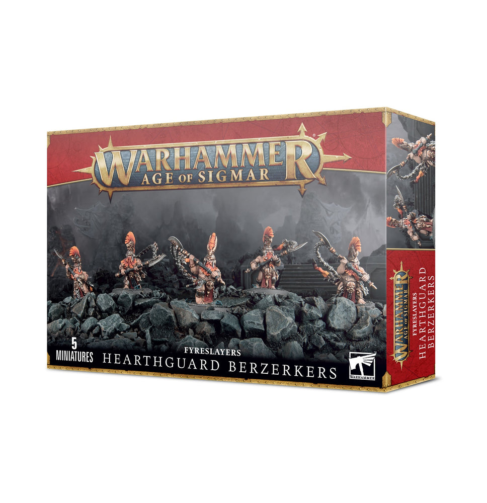 Warhammer: Fyreslayers - Auric Hearthguard/Hearthguard Berzerkers (ONLINE ORDER ONLY)