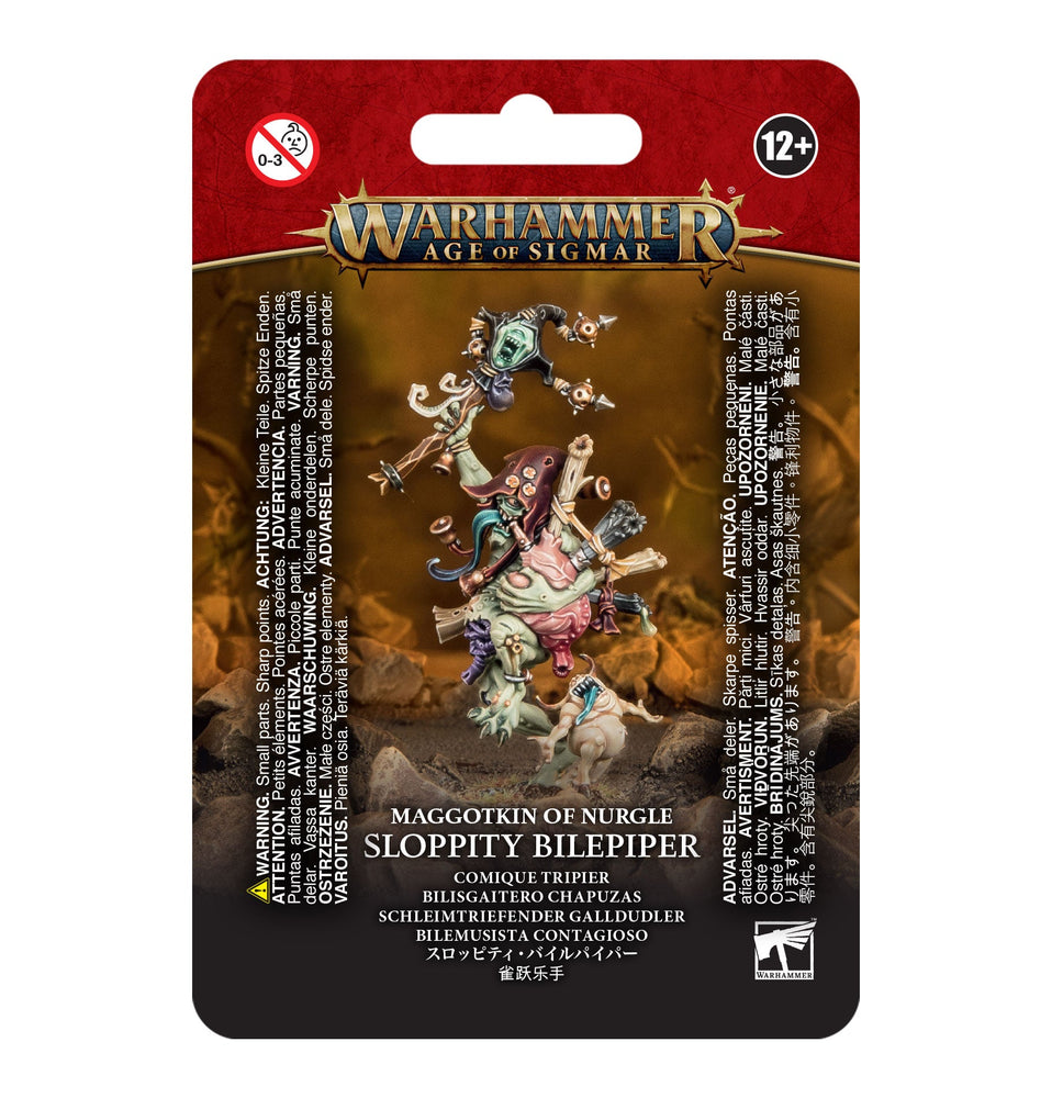 Warhammer 40K: Chaos Daemons Nurgle - Sloppity Bilepiper (ONLINE ORDER ONLY)