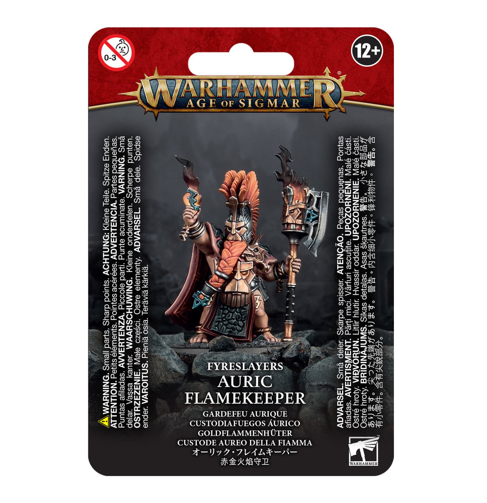 Warhammer: Fyreslayers - Auric Flamekeeper (ONLINE ORDER ONLY)