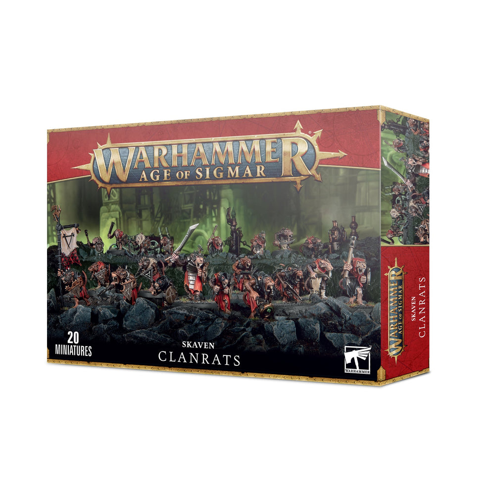 Warhammer: Skaven - Clanrats (ONLINE ORDER ONLY)