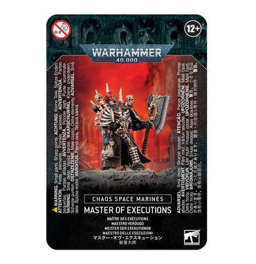 Warhammer 40K: Chaos Space Marines - Master of Executions (ONLINE ORDER ONLY)