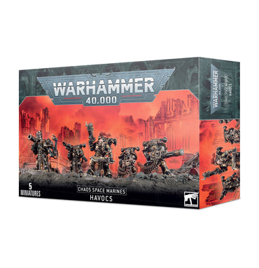 Warhammer 40K: Chaos Space Marines - Havocs (ONLINE ORDER ONLY)