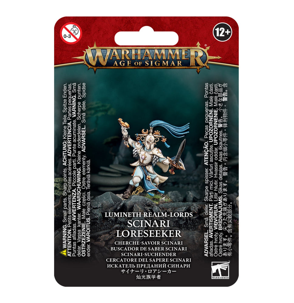Warhammer: Lumineth Realm-lords - Scinari Loreseeker (ONLINE ORDER ONLY)