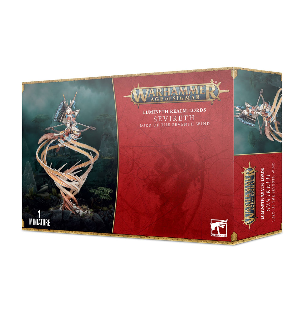Warhammer: Lumineth Realm-lords - Sevireth, Lord of the Seventh Wind (ONLINE ORDER ONLY)
