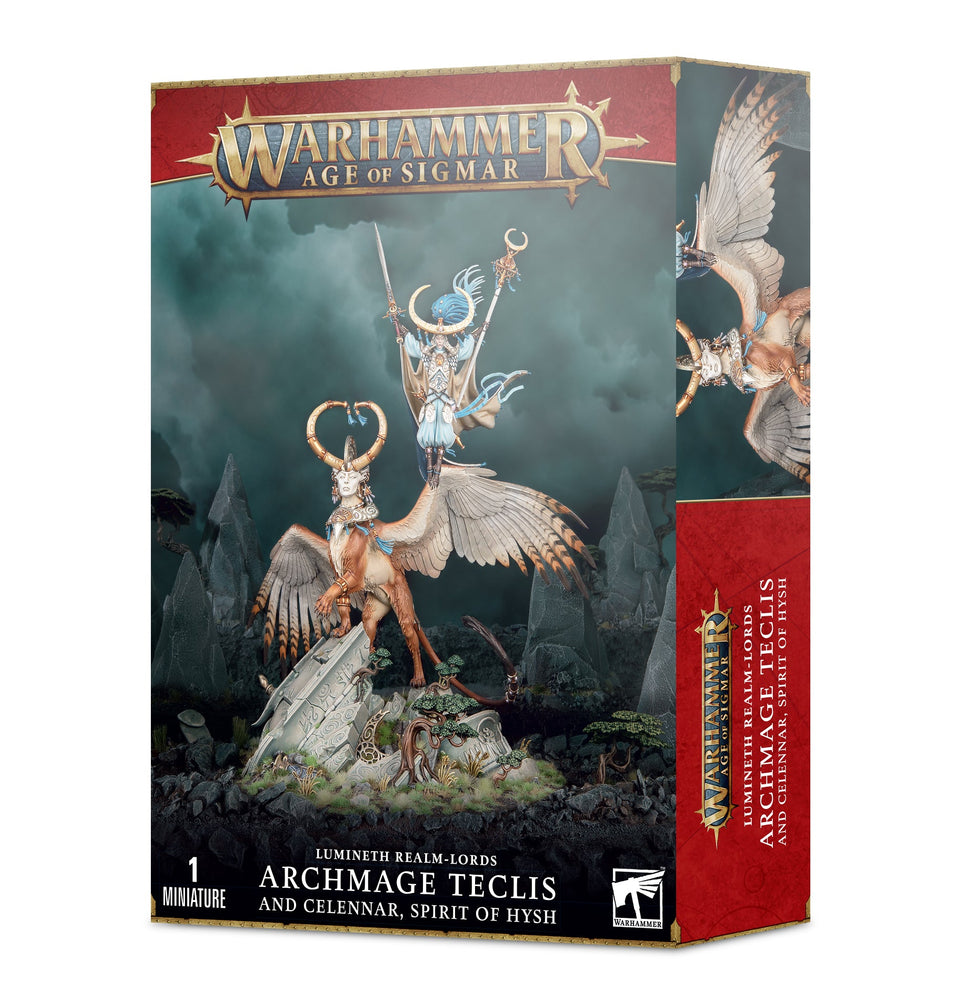 Warhammer: Archmage Teclis and Celennar, Spirit of Hysh (ONLINE ORDER ONLY)
