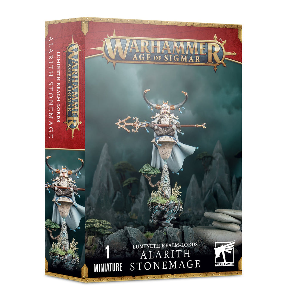 Warhammer: Lumineth Realm-lords - Alarith Stonemage (ONLINE ORDER ONLY)