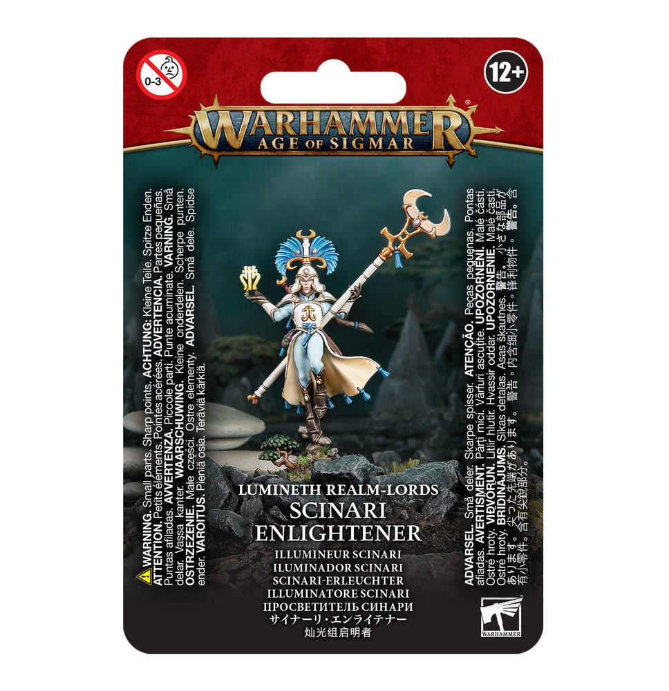 Warhammer: Lumineth Realm-lords - Scinari Enlightener (ONLINE ORDER ONLY)