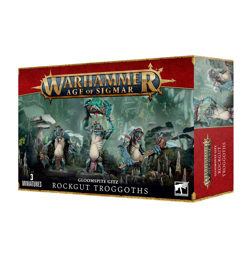 Warhammer: Gloomspite Gitz - Rockgut Troggoths (ONLINE ORDER ONLY)