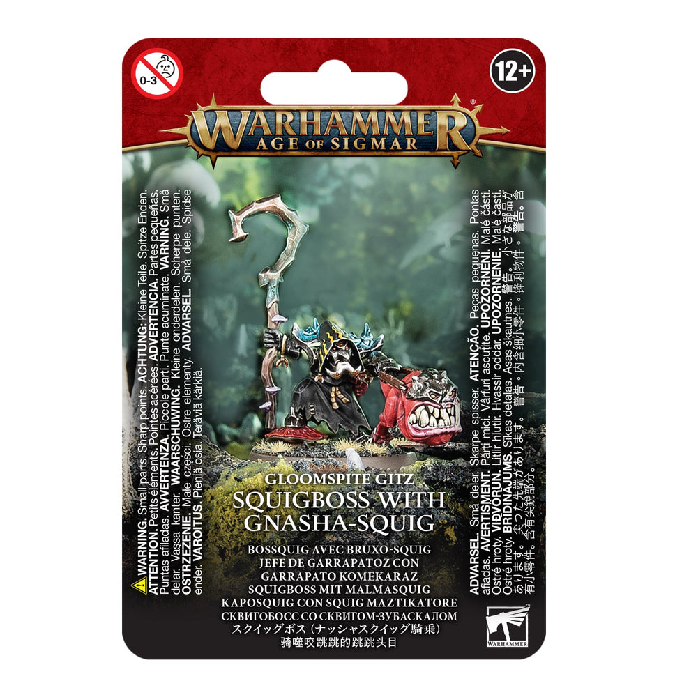 Warhammer: Gloomspite Gitz - Squigboss with Gnasha-squig (ONLINE ORDER ONLY)