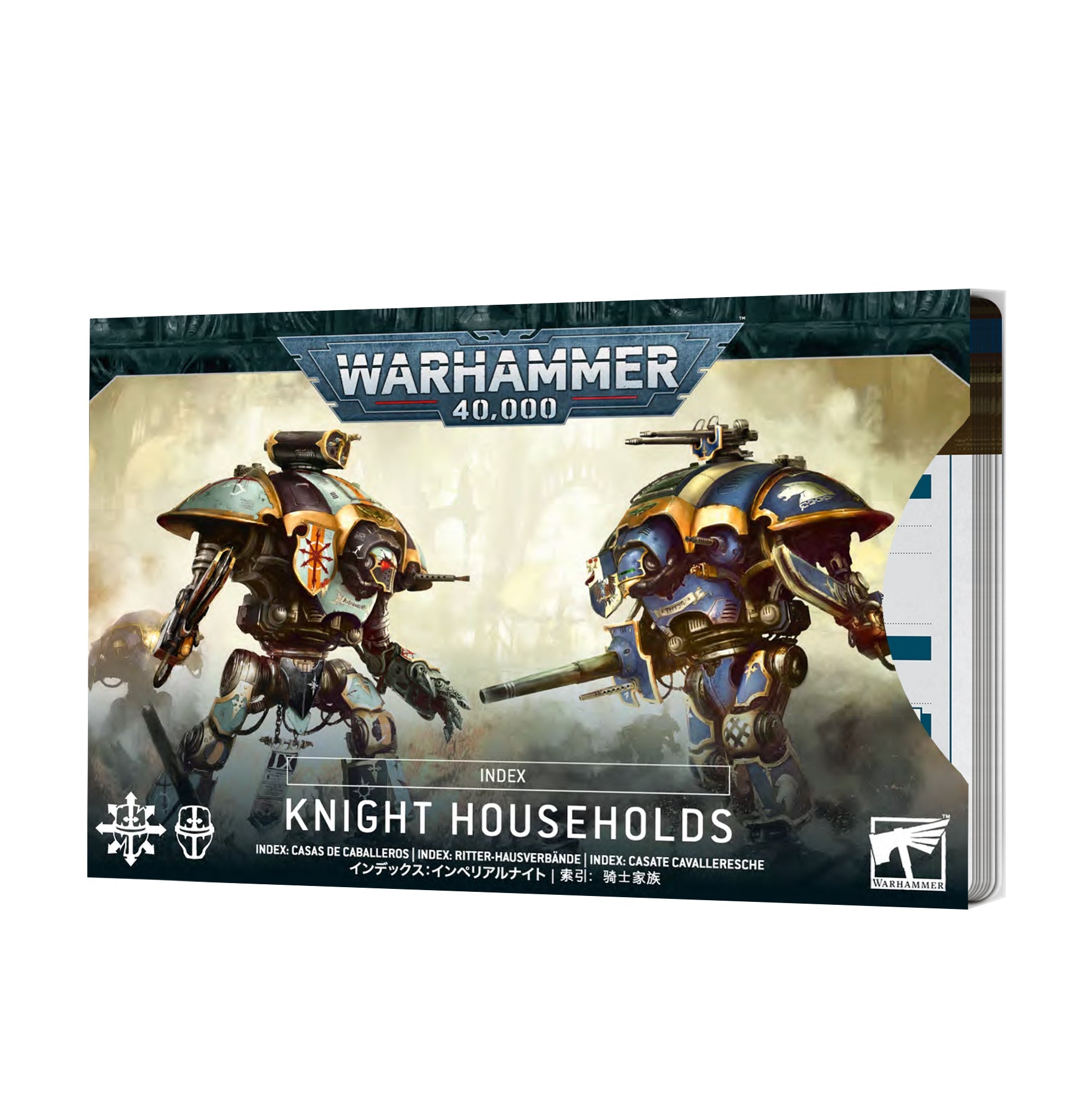 Warhammer 40K: Knights Households - Index Cards (ONLINE ORDER ONLY)
