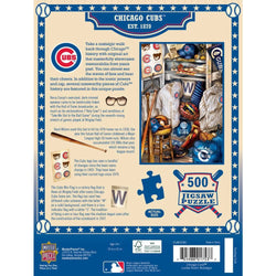 Chicago Cubs - Locker Room 500 Piece Jigsaw Puzzle (ONLINE ORDER ONLY)