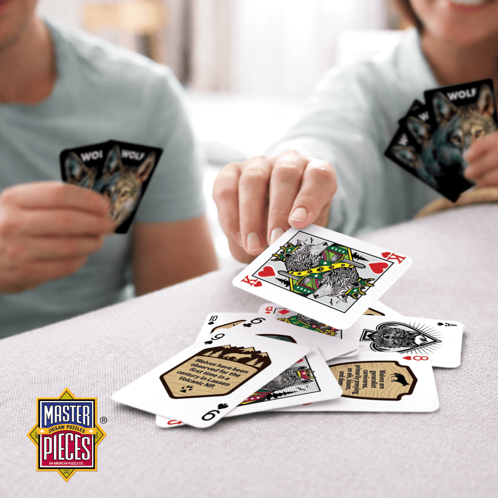 Wolf Playing Cards - 54 Card Deck