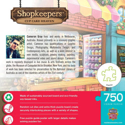Shopkeepers - Cupcake Heaven 750 Piece Jigsaw Puzzle (ONLINE ORDER ONLY)