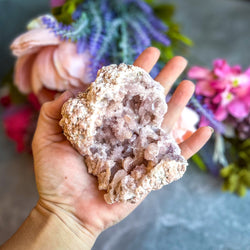 Large Raw Pink Amethyst Geodes from El Choique Mine Argentina (ONLINE ORDER ONLY)