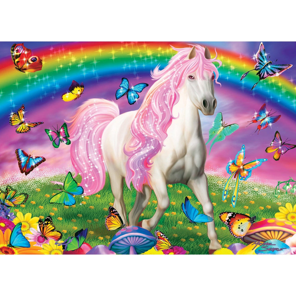 Glow in the Dark - Rainbow World 1000 Piece Jigsaw Puzzle (ONLINE ORDER ONLY)
