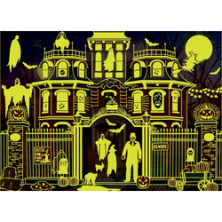 Glow in the Dark - Haunted House on the Hill 1000 Piece Jigsaw Puzzle (ONLINE ORDER ONLY)
