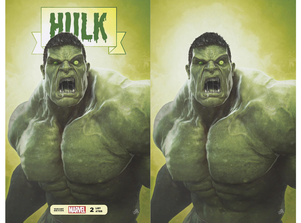 Hulk #2 Bjorn Barends Monster Card Variant (12/01/2021) Marvel (ONLINE ORDER ONLY)