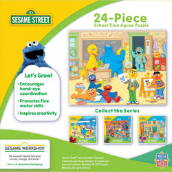 Sesame Street - School Time 24 Piece Jigsaw Puzzle (ONLINE ORDER ONLY)