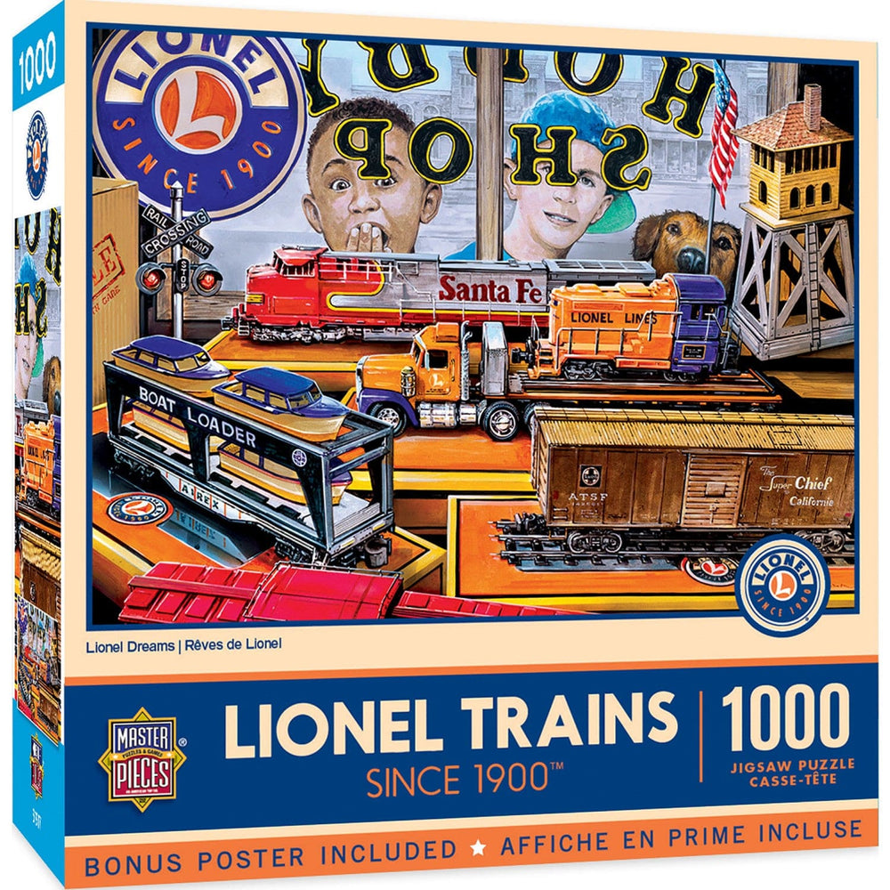 Lionel Trains - Lionel Dreams 1000 Piece Jigsaw Puzzle (ONLINE ORDER ONLY)