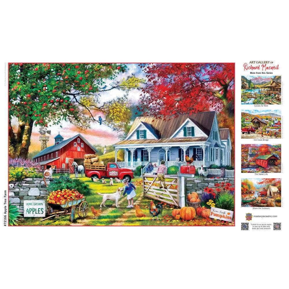 Art Gallery - Apple Tree Farm 1000 Piece Jigsaw Puzzle (ONLINE ORDER ONLY)