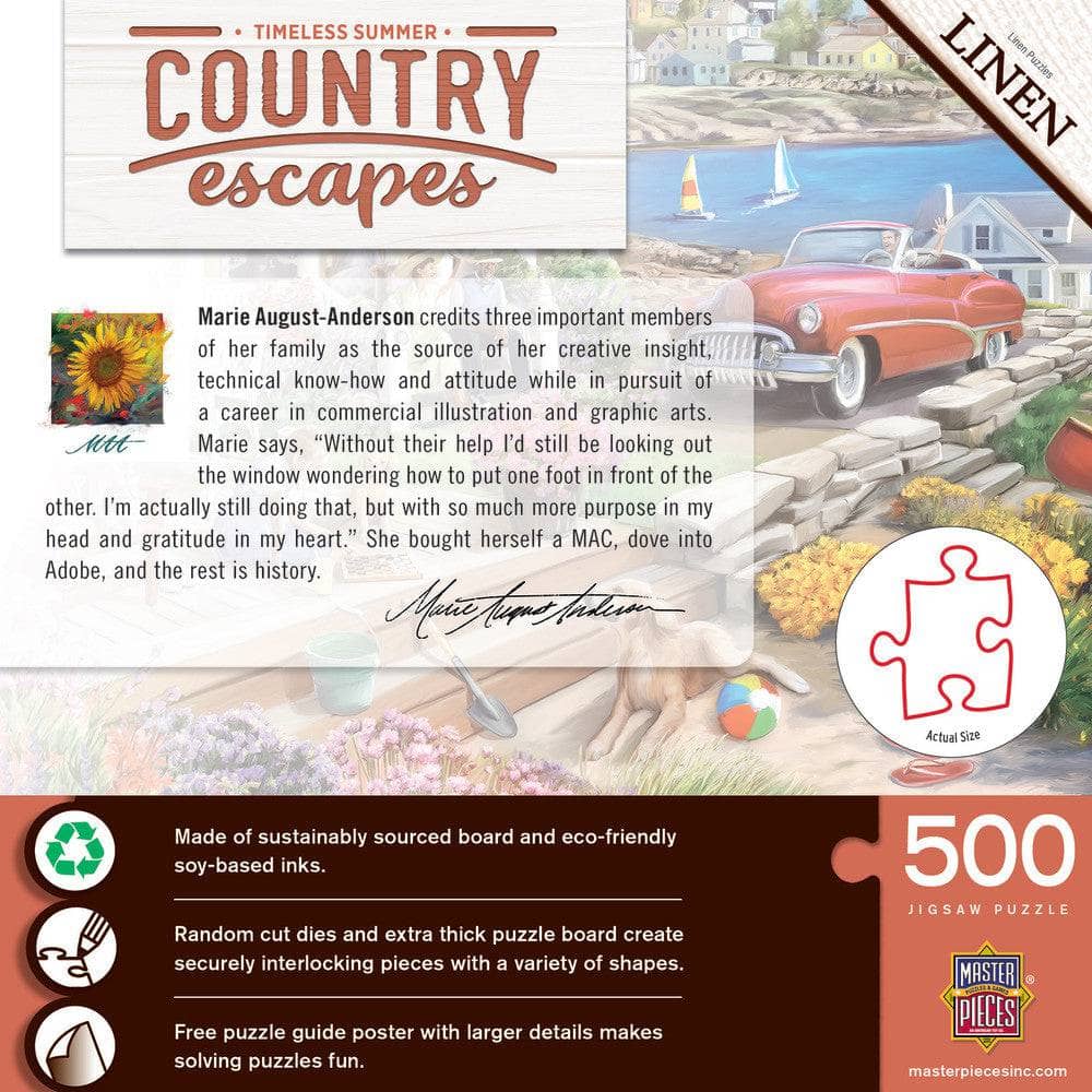 Country Escapes - Timeless Summer 500 Piece Jigsaw Puzzle (ONLINE ORDER ONLY)