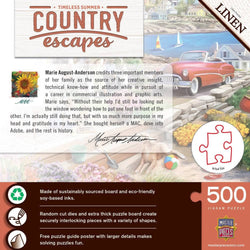 Country Escapes - Timeless Summer 500 Piece Jigsaw Puzzle (ONLINE ORDER ONLY)