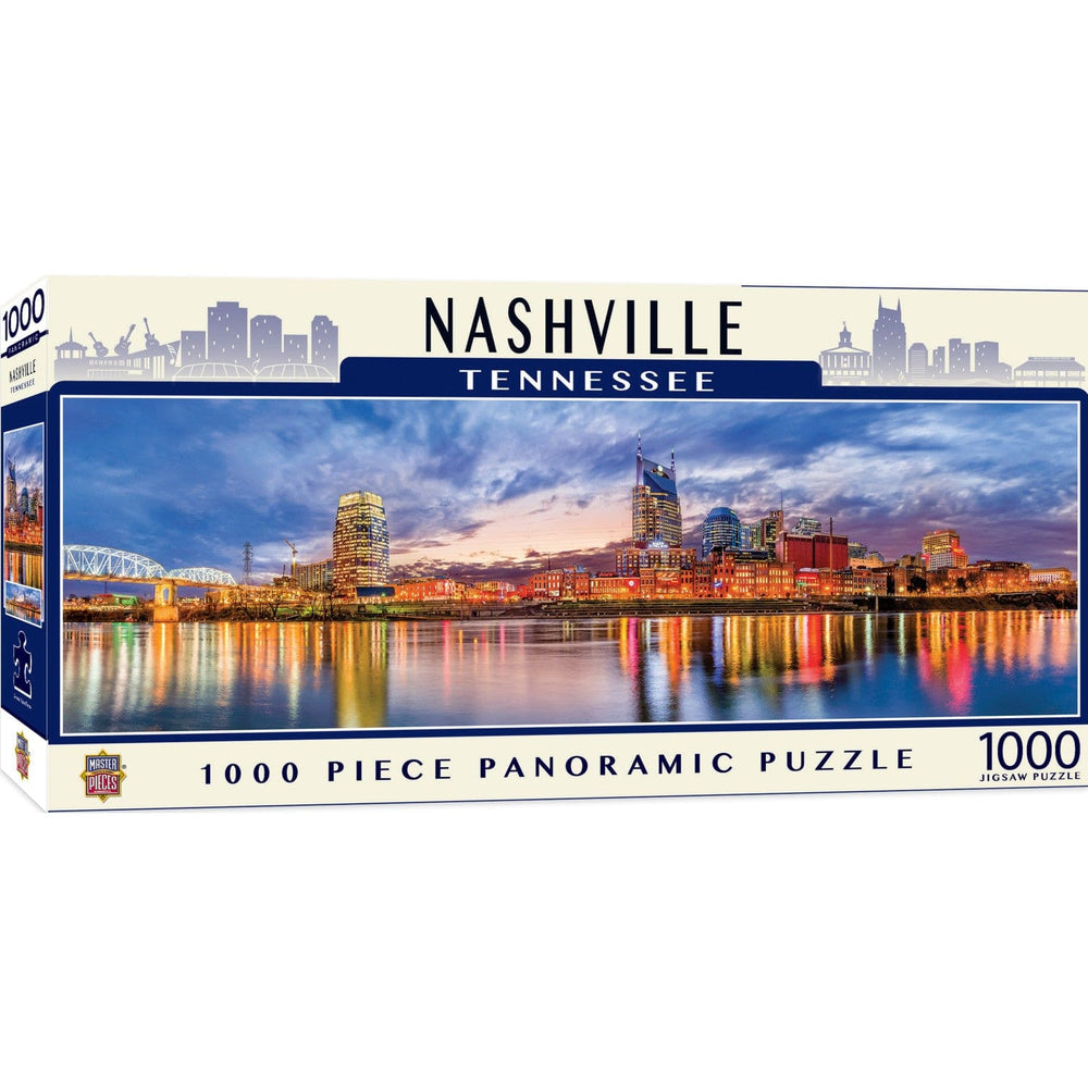 Nashville, Tennessee 1000 Piece Panoramic Jigsaw Puzzle (ONLINE ORDER ONLY)