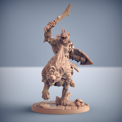 3D Printed Artisan Guild Hyenafiend Riders Bonegnasher Gnolls 28mm 32mm (Online Only)