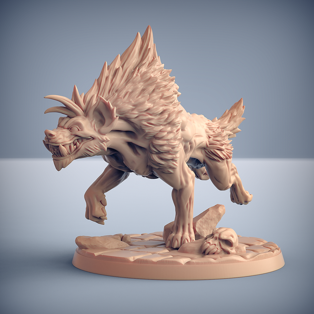 3D Printed Artisan Guild Hyenafiend Riders Bonegnasher Gnolls 28mm 32mm (Online Only)