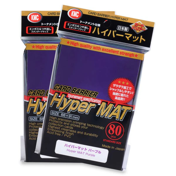 KMC Sleeves Hyper Mat Purple