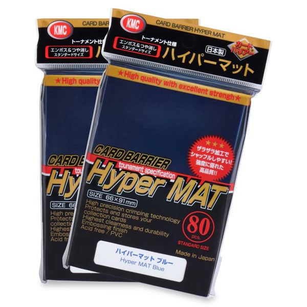 KMC Sleeves Hyper Mat Blue