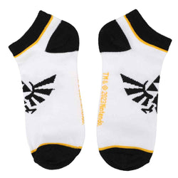 Hyrule Crest (The Legend of Zelda) Ladies Ankle Socks 5 Pair Set (Online Order Only)