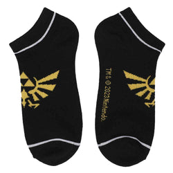 Hyrule Crest (The Legend of Zelda) Ladies Ankle Socks 5 Pair Set (Online Order Only)