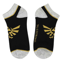 Hyrule Crest (The Legend of Zelda) Ladies Ankle Socks 5 Pair Set (Online Order Only)